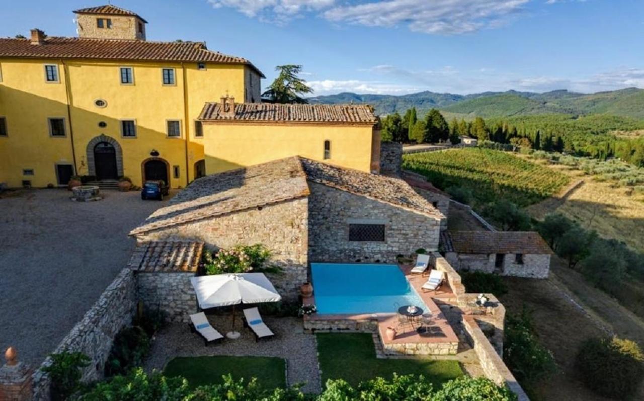 Elegant Villa Wing Of Castello Di Cacchiano By Vacavilla Monti di Sotto Exterior foto