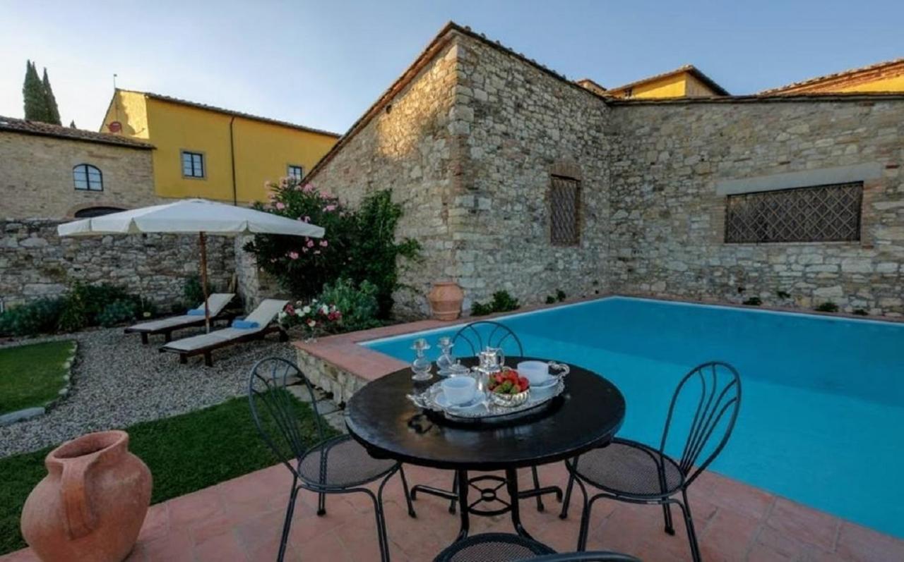 Elegant Villa Wing Of Castello Di Cacchiano By Vacavilla Monti di Sotto Exterior foto